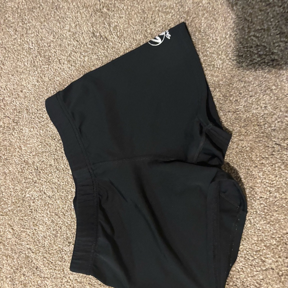 Women's Black Athletic Shorts